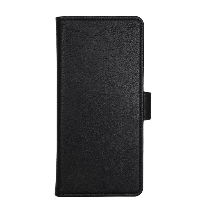Essentials Redmi Note 12 Pro PU wallet, detachable, black i gruppen SMARTTELEFON & NETTBRETT / Mobilbeskyttelse / Xiaomi hos TP E-commerce Nordic AB (C65068)