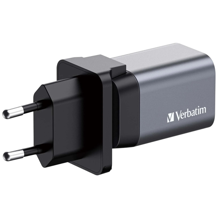 Verbatim GNC-35 GaN Charger 35W with 1 x USB-C® PD 35W i gruppen Datautstyr / Bærbare datamaskiner og tilbehør / Lader / Vegglader / Universal hos TP E-commerce Nordic AB (C65083)