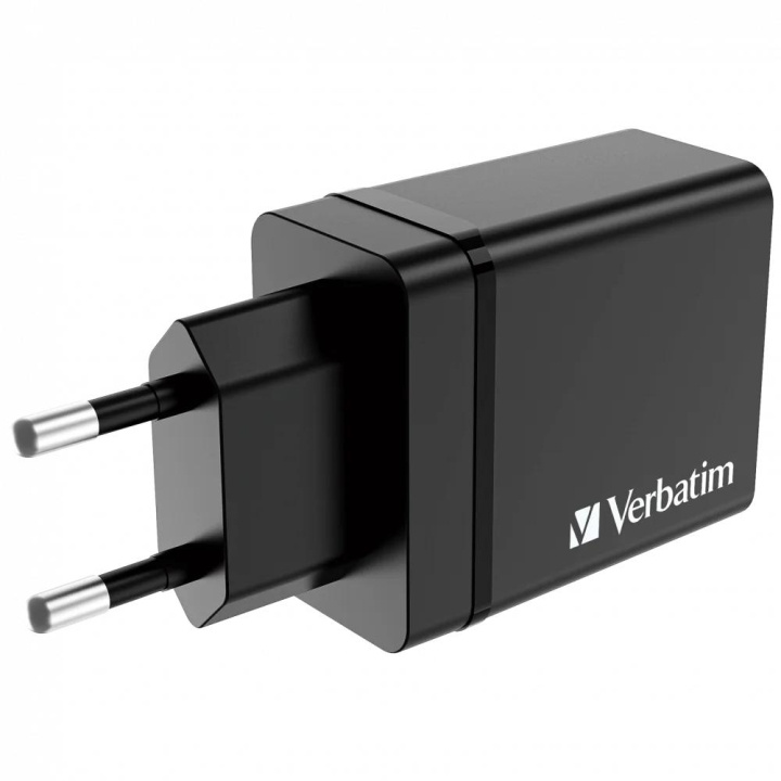 Verbatim CHR-30EU1 USB Charger 30W with 1 x USB-C® PD 20W i gruppen SMARTTELEFON & NETTBRETT / Ladere og Kabler / Vegglader / Vegglader Type C hos TP E-commerce Nordic AB (C65087)