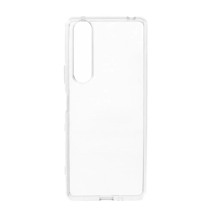 Krusell Sony Xperia 1 III SoftCover, Transparent i gruppen SMARTTELEFON & NETTBRETT / Mobilbeskyttelse / Sony hos TP E-commerce Nordic AB (C65096)