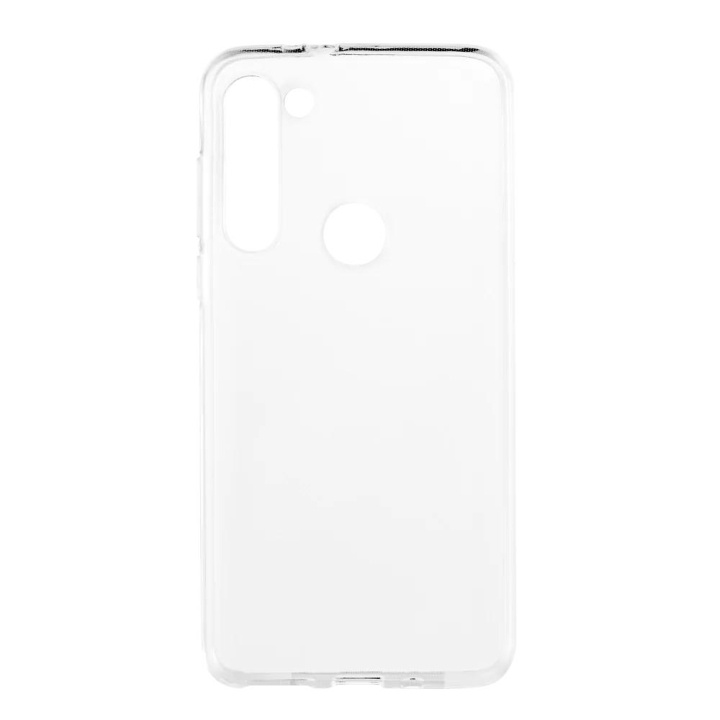 Essentials Motorola Moto G8 Power, TPU back cover, transparent i gruppen SMARTTELEFON & NETTBRETT / Mobilbeskyttelse / Motorola hos TP E-commerce Nordic AB (C65183)