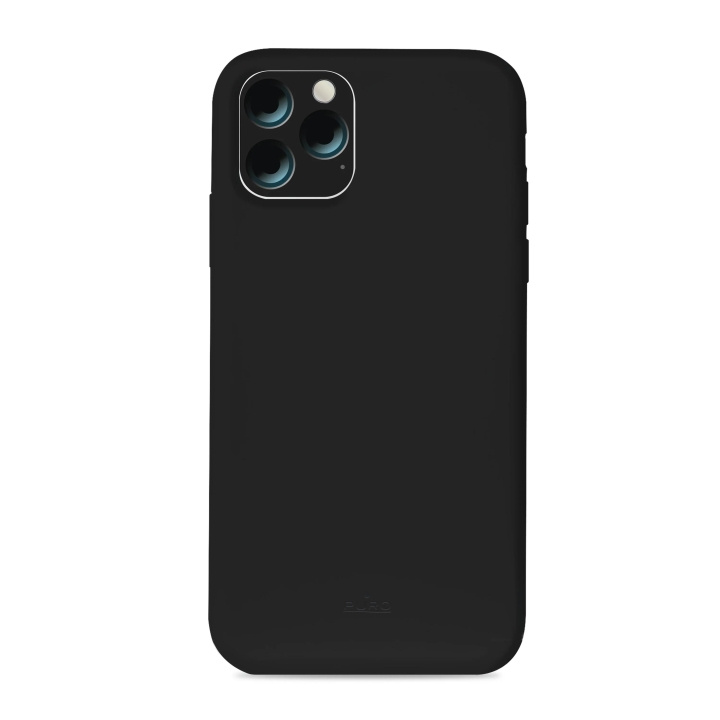 Puro iPhone 11 Pro Max, Icon Cover, black i gruppen SMARTTELEFON & NETTBRETT / Mobilbeskyttelse / Apple / iPhone 11 Pro Max hos TP E-commerce Nordic AB (C65269)