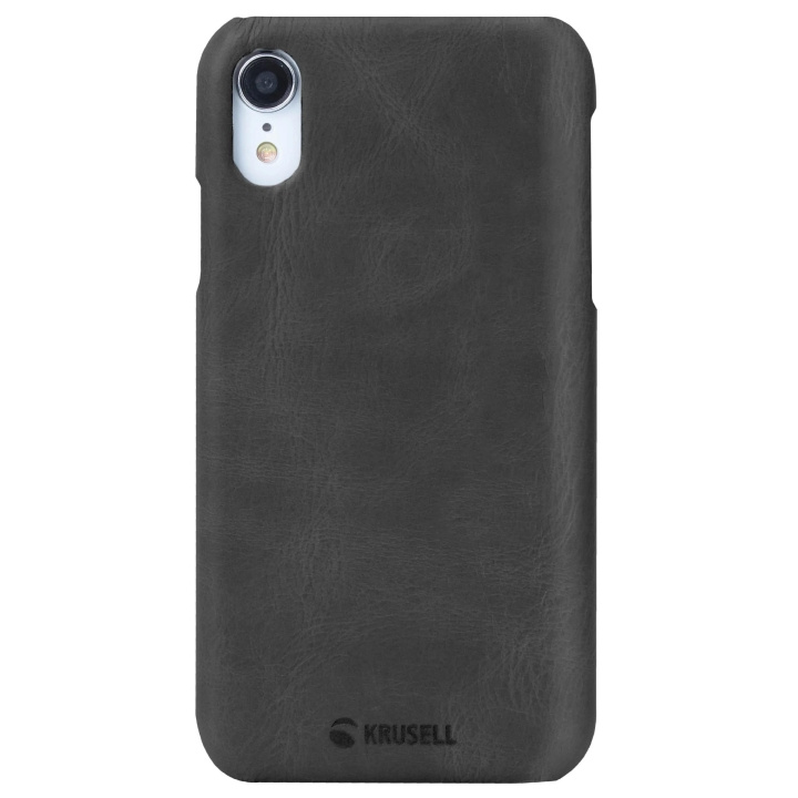 Krusell iPhone XR Sunne Cover Leather, Black i gruppen SMARTTELEFON & NETTBRETT / Mobilbeskyttelse / Apple / iPhone 11 hos TP E-commerce Nordic AB (C65284)
