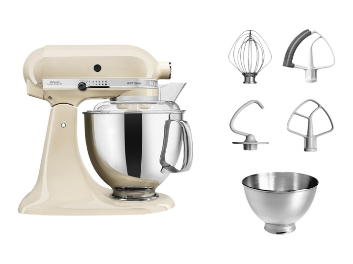 KitchenAid Artisan 5KSM175PSEAC kjøkkenmaskin 4,8 liter i gruppen HJEM, HUS OG HAGE / Husholdningsapparater / Matprosessorer og kjøkkenassistenter / Matprosessorer hos TP E-commerce Nordic AB (C65353)