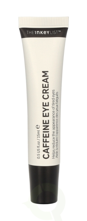 The Inkey List Caffeine Eye Cream 15 ml i gruppen HELSE OG SKJØNNHET / Hudpleie / Ansikt / Øyne hos TP E-commerce Nordic AB (C65405)