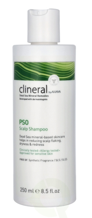 Ahava Clineral PSO Scalp Shampoo 250 ml i gruppen HELSE OG SKJØNNHET / Hår & styling / Hårpleie / Sjampo hos TP E-commerce Nordic AB (C65441)