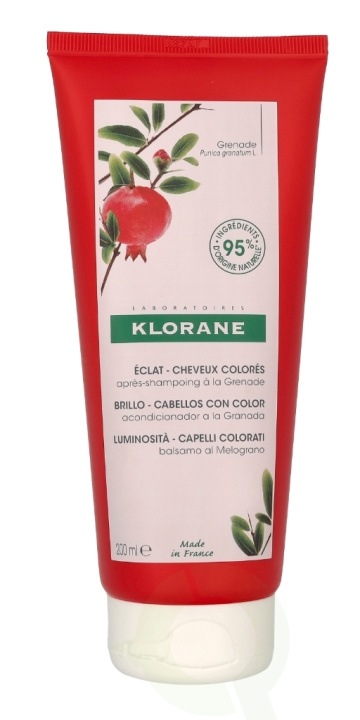 Klorane Beskyttende balsam med granateple 200 ml i gruppen HELSE OG SKJØNNHET / Hår & styling / Hårpleie / Balsam hos TP E-commerce Nordic AB (C65452)