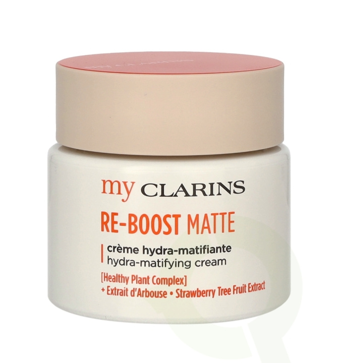 Clarins My Clarins Re-Boost Matte Hydra-Matifying Cream 50 ml i gruppen HELSE OG SKJØNNHET / Hudpleie / Ansikt / Ansiktskrem hos TP E-commerce Nordic AB (C65498)