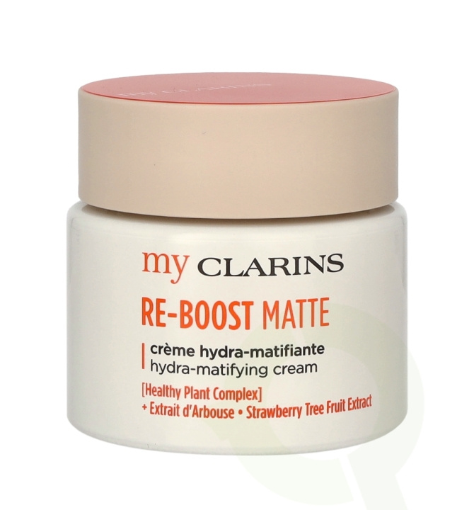 Clarins My Clarins Re-Boost Matte Hydra-Matifying Cream 50 ml i gruppen HELSE OG SKJØNNHET / Hudpleie / Ansikt / Dagkrem hos TP E-commerce Nordic AB (C65498)
