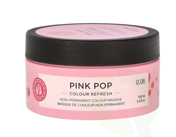 Maria Nila Colour Refresh Non-Pigmented Cream 100 ml 0.06 Pink Pop - Sulphate & Paraben Free i gruppen HELSE OG SKJØNNHET / Hår & styling / Hårstyling / Stylingkrem hos TP E-commerce Nordic AB (C65525)