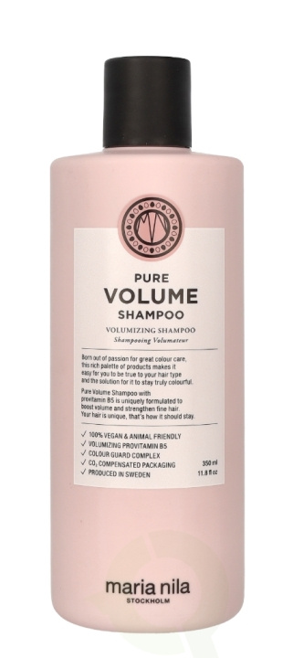 Maria Nila Pure Volume Shampoo 350 ml i gruppen HELSE OG SKJØNNHET / Hår & styling / Hårpleie / Sjampo hos TP E-commerce Nordic AB (C65528)