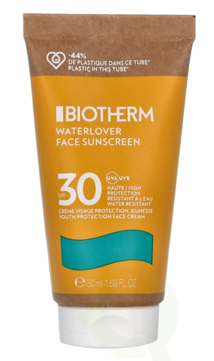 Biotherm Waterlover Face Sunscreen Cream SPF30 50 ml i gruppen HELSE OG SKJØNNHET / Hudpleie / Soling / Solkrem hos TP E-commerce Nordic AB (C65536)