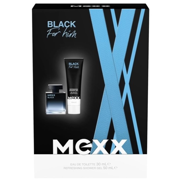 Mexx Giftset Mexx Black Man Edt 30ml + Shower Gel 50ml i gruppen HELSE OG SKJØNNHET / Gavesett / Gavesett for ham hos TP E-commerce Nordic AB (C65710)