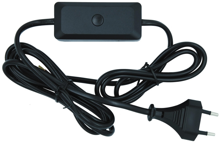 Nordic Quality Corddimmer 3-60vA 1,2+0,8m w. plug. Black i gruppen HJEM, HUS OG HAGE / El og belysning / Elinstallasjon / Tilbehør hos TP E-commerce Nordic AB (C65840)