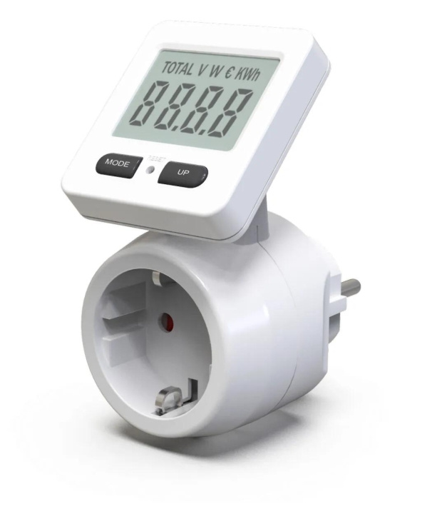 Nordic Quality Energy meter, 230V/16A i gruppen HJEM, HUS OG HAGE / Smarthus / Smart plugs hos TP E-commerce Nordic AB (C65873)