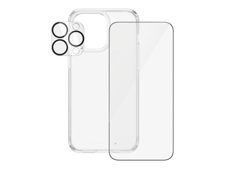 PanzerGlass Sett med skjerm-/lins-/ryggbeskytter Apple iPhone 15 Pro Max i gruppen SMARTTELEFON & NETTBRETT / Mobilbeskyttelse / Apple / iPhone 15 hos TP E-commerce Nordic AB (C65910)
