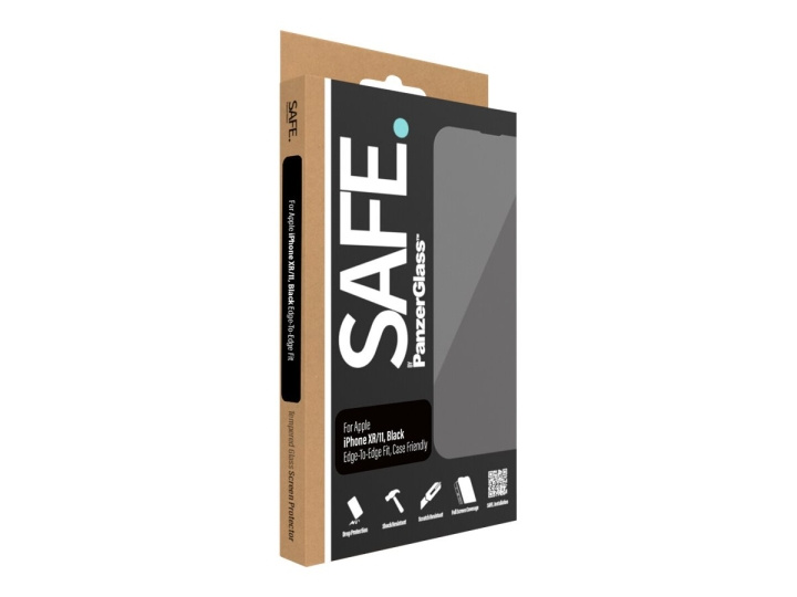 PanzerGlass PanzerGlass SAFE. by skjermbeskytter Svart gjennomsiktig Apple iPhone 11, XR i gruppen SMARTTELEFON & NETTBRETT / Mobilbeskyttelse / Apple / iPhone 11 / Skjermbeskyttelse hos TP E-commerce Nordic AB (C65917)