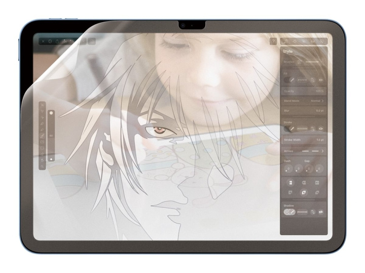 PanzerGlass Graphic Paper Skærmbeskytter Apple 10.9-inch iPad (10. generation) i gruppen SMARTTELEFON & NETTBRETT / Nettbrettbeskyttelse hos TP E-commerce Nordic AB (C65927)