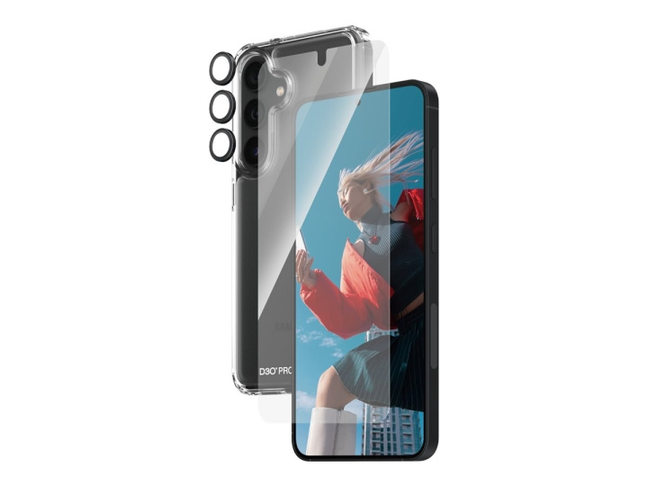 PanzerGlass skjerm/linser/bakdeksel gjennomsiktig Samsung Galaxy S24 i gruppen SMARTTELEFON & NETTBRETT / Mobilbeskyttelse / Samsung hos TP E-commerce Nordic AB (C65931)