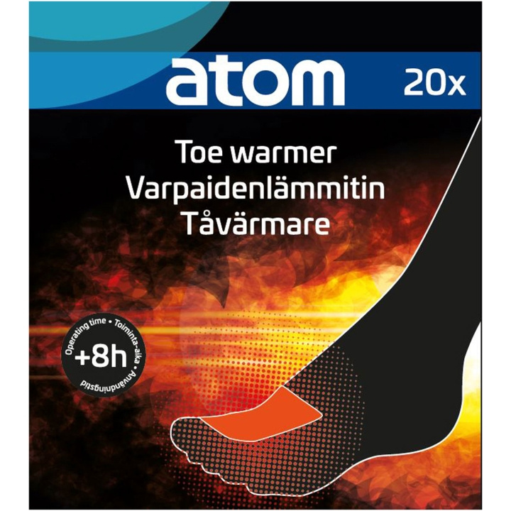 Atom Tåvarmer 20 stk i gruppen SPORT, FRITID & HOBBY / Friluftsliv / Tilbehør hos TP E-commerce Nordic AB (C66004)