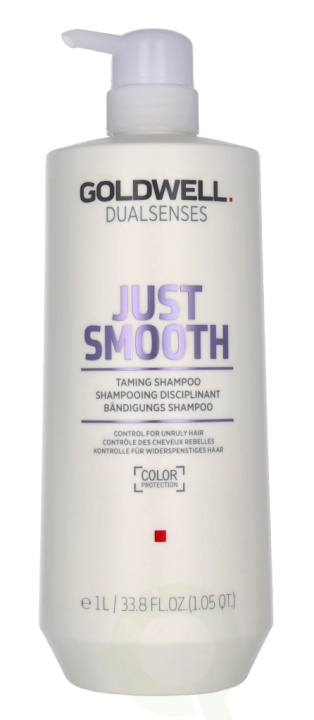 Goldwell Dualsenses Just Smooth Taming Shampoo 1000 ml i gruppen HELSE OG SKJØNNHET / Hår & styling / Hårpleie / Sjampo hos TP E-commerce Nordic AB (C66259)