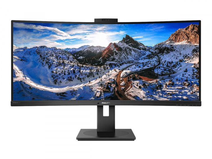 Philips P-line 346P1CRH 34 3440 x 1440 (UltraWide) HDMI DisplayPort USB-C 100 Hz dokkbar skjerm i gruppen Datautstyr / Dataskjerm / Dataskjermer hos TP E-commerce Nordic AB (C66386)