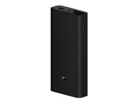 Xiaomi Mi Powerbank 20000mAh Svart i gruppen SMARTTELEFON & NETTBRETT / Ladere og Kabler / Powerbanks hos TP E-commerce Nordic AB (C66413)