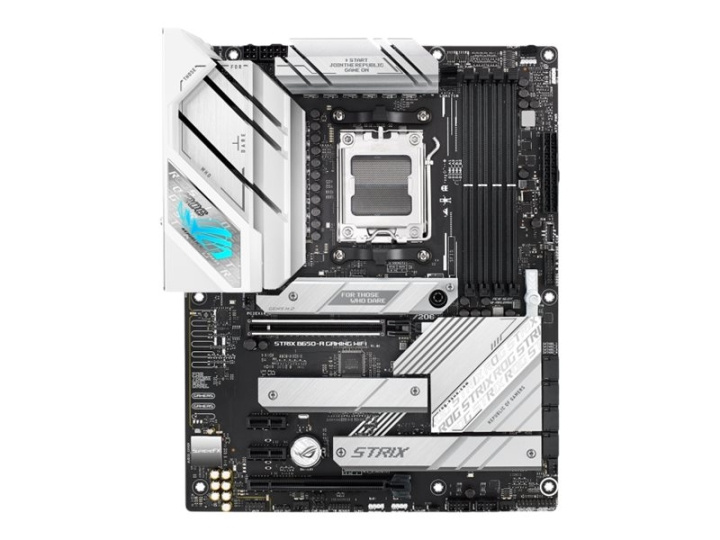 Asus ROG STRIX B650-A GAMING WIFI ATX AM5 AMD B650 i gruppen Datautstyr / PC-Komponenter / Hovedkort hos TP E-commerce Nordic AB (C66425)