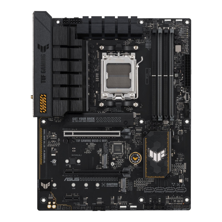 Asus TUF GAMING B650-E WIFI ATX Socket AM5 AMD B650 i gruppen Datautstyr / PC-Komponenter / Hovedkort hos TP E-commerce Nordic AB (C66470)