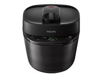 Philips HD2151 Alt-i-ett multifunksjonell koketopp 1kW Svart i gruppen HJEM, HUS OG HAGE / Husholdningsapparater / Matprosessorer og kjøkkenassistenter / Matprosessorer hos TP E-commerce Nordic AB (C66510)