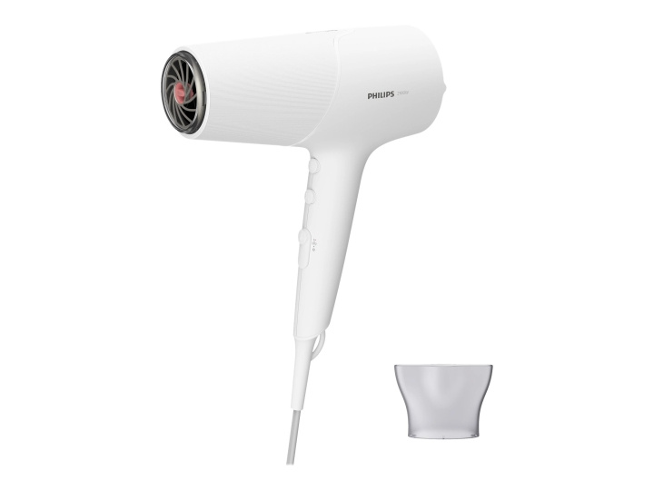 Philips hvit/metallisk hårføner BHD500 i gruppen HELSE OG SKJØNNHET / Hår & styling / Stylingverktøy / Hårfønere hos TP E-commerce Nordic AB (C66580)
