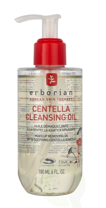 Erborian Centella Cleansing Oil 180 ml i gruppen HELSE OG SKJØNNHET / Hudpleie / Ansikt / Rengjøring hos TP E-commerce Nordic AB (C66785)