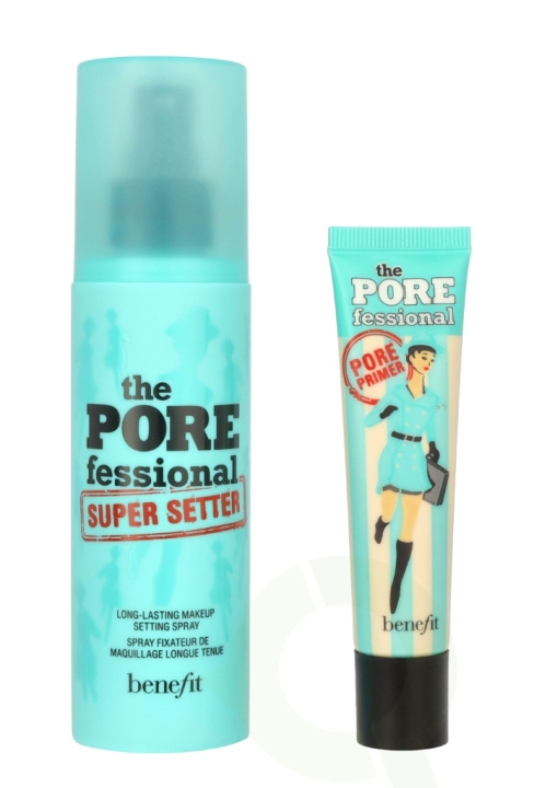 Benefit Prime & Pore Make-Up Set 142 ml 22ml/120ml i gruppen HELSE OG SKJØNNHET / Gavesett / Gavesett for henne hos TP E-commerce Nordic AB (C66789)