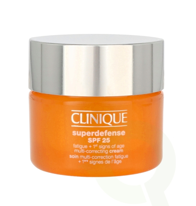 Clinique Superdefense Multi-Correcting Cream SPF25 30 ml Svært tørr til tørr Kombinasjon 1,2 i gruppen HELSE OG SKJØNNHET / Hudpleie / Ansikt / Dagkrem hos TP E-commerce Nordic AB (C66852)