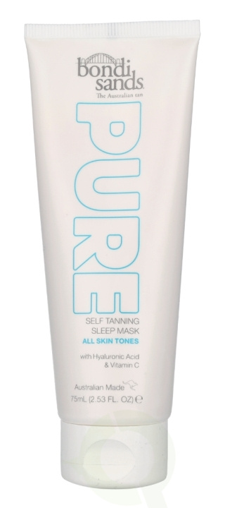 Bondi Sands Pure Self Tanning Sleep Mask 75 ml All Skin Tones i gruppen HELSE OG SKJØNNHET / Hudpleie / Soling / Brun uten sol hos TP E-commerce Nordic AB (C66887)
