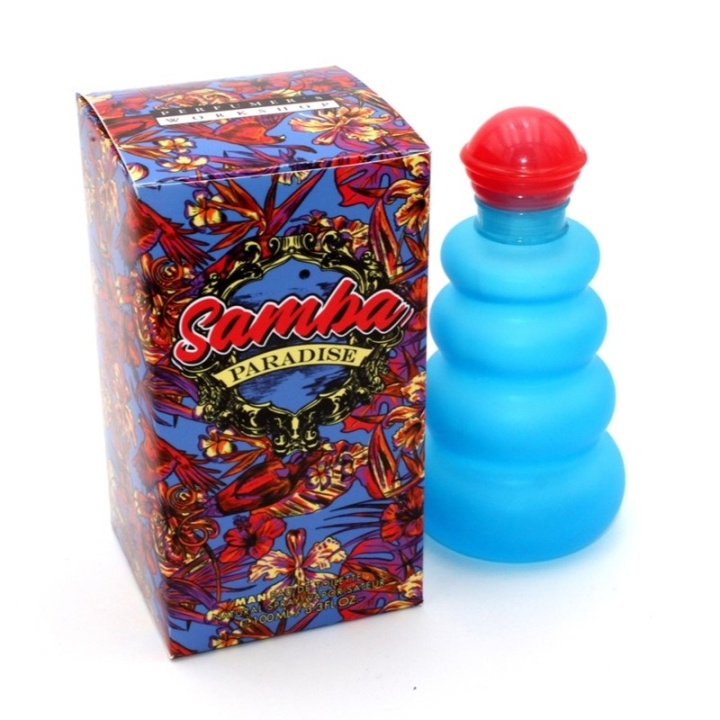 Samba Paradise Men Edt 100 ml i gruppen HELSE OG SKJØNNHET / Duft og parfyme / Parfyme / Parfyme for han hos TP E-commerce Nordic AB (C66934)