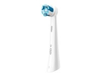 Oral B Hvitt ekstra tannbørstehode iO Ultimate Clean i gruppen HELSE OG SKJØNNHET / Munnpleie / Elektriske tannbørster tilbehør hos TP E-commerce Nordic AB (C66944)