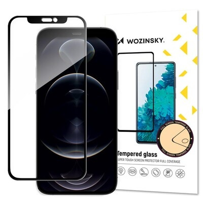 Wozinsky Skjermbeskytter 9H svart Apple iPhone 13 Pro Max/14 Plus i gruppen SMARTTELEFON & NETTBRETT / Mobilbeskyttelse / Apple / iPhone 13 Pro Max hos TP E-commerce Nordic AB (C66974)