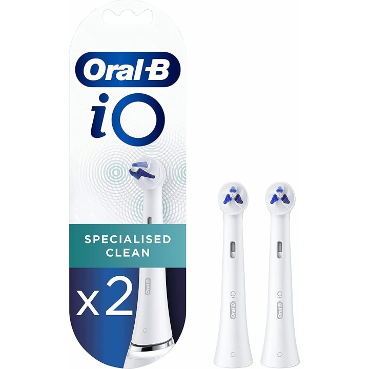 Oral B Specialised Clean ekstra tannbørstehode Hvit 2 stk i gruppen HELSE OG SKJØNNHET / Munnpleie / Elektriske tannbørster tilbehør hos TP E-commerce Nordic AB (C67014)