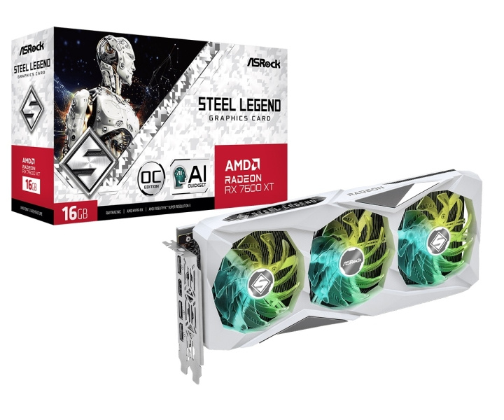 ASROCK Legende i stål i gruppen Datautstyr / PC-Komponenter / Skjermkort hos TP E-commerce Nordic AB (C67065)