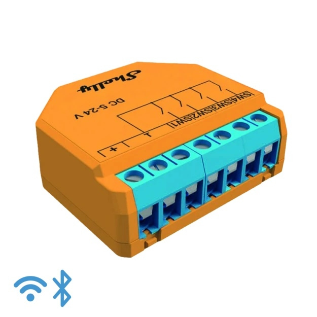 Shelly Plus i4 DC WLAN BT Smart-scener i gruppen HJEM, HUS OG HAGE / Smarthus / Smarthussystemer hos TP E-commerce Nordic AB (C67138)