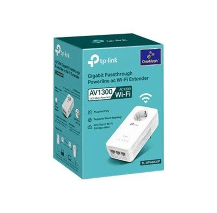 TP-LINK Powerline TL-WPA8631P HomePlug i gruppen Datautstyr / Nettverk / Extenders hos TP E-commerce Nordic AB (C67204)