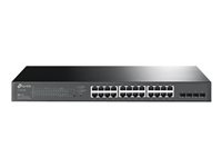 TP-LINK JetStream TL-SG2428P Switch 24-port Gigabit PoE+-switch i gruppen Datautstyr / Nettverk / Switcher hos TP E-commerce Nordic AB (C67205)