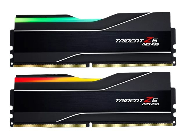 G.Skill Trident Z5 Neo RGB DDR5 64 GB sett 6000 MHz CL30 Non-ECC i gruppen Datautstyr / PC-Komponenter / RAM-minner / DDR5 hos TP E-commerce Nordic AB (C67283)