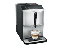 Siemens EQ.300 TF303E01 Automatisk kaffemaskin Light Silver i gruppen HJEM, HUS OG HAGE / Husholdningsapparater / Kaffe og espresso / Espressomaskiner hos TP E-commerce Nordic AB (C67307)