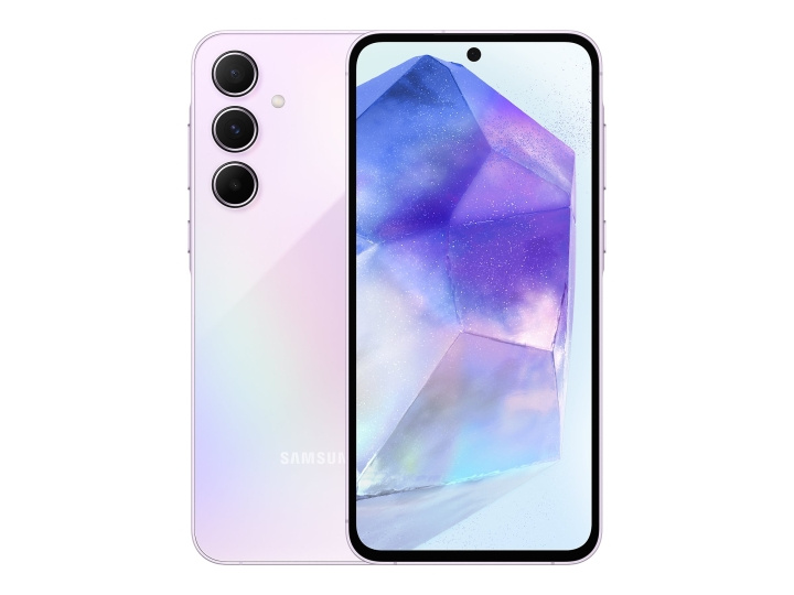 Samsung Galaxy A55 6.6 256 GB Fantastisk lilla i gruppen SMARTTELEFON & NETTBRETT / Mobiltelefoner & smartphones hos TP E-commerce Nordic AB (C67310)