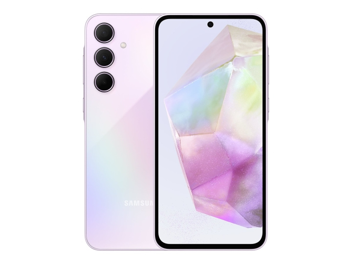 Samsung Galaxy A35 6.6 128 GB Fantastisk lilla i gruppen SMARTTELEFON & NETTBRETT / Mobiltelefoner & smartphones hos TP E-commerce Nordic AB (C67319)