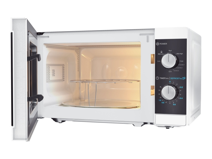 Sharp Mikrobølgeovn med grill Frittstående 800W 20 liter Hvit/svart i gruppen HJEM, HUS OG HAGE / Husholdningsapparater / Mikrobølgeovner hos TP E-commerce Nordic AB (C67320)