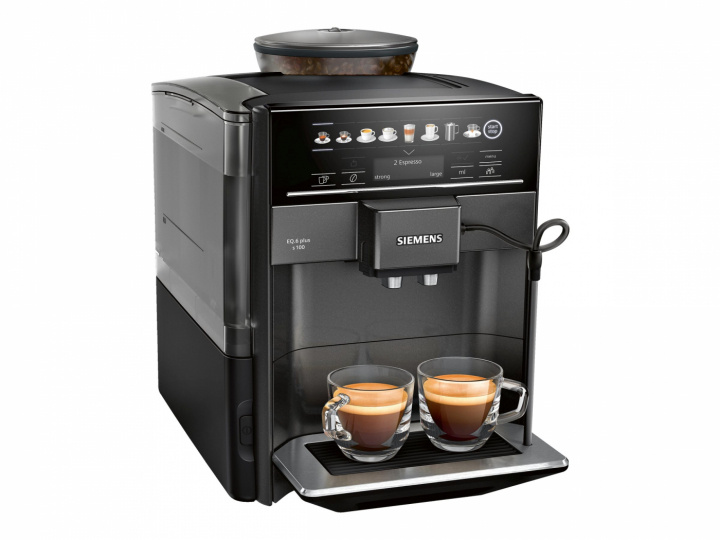Siemens EQ.6 plus s100 TE651319RW Automatisk kaffemaskin Svart i gruppen HJEM, HUS OG HAGE / Husholdningsapparater / Kaffe og espresso / Espressomaskiner hos TP E-commerce Nordic AB (C67369)