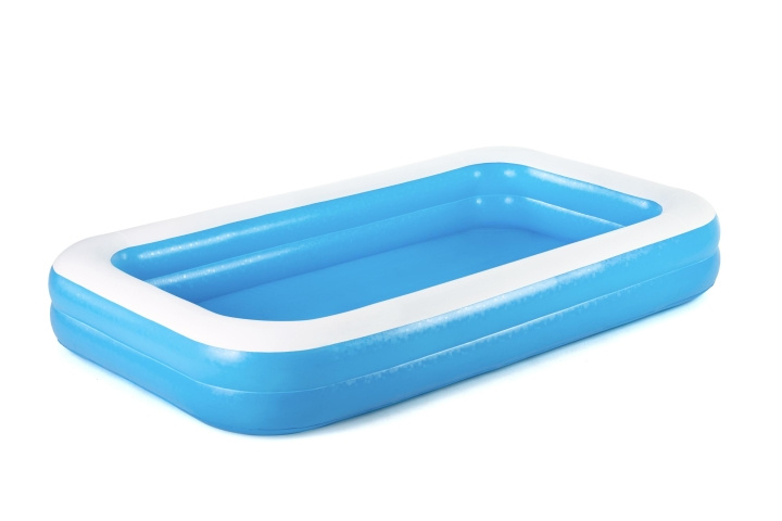 Bestway Family Pool Blue Rektangulær 305 x 183 x 46 cm i gruppen HJEM, HUS OG HAGE / Hageprodukter / Basseng og tilbehør / Basseng hos TP E-commerce Nordic AB (C67386)
